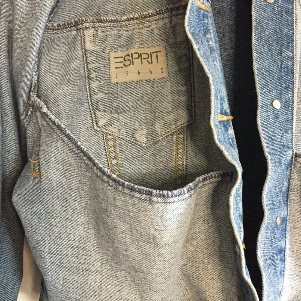 VINTAGE ESPRIT DENIM JACKET - Picture 9 of 9